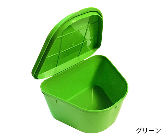 Denture case (with writing space) Pink H980-91 1pc