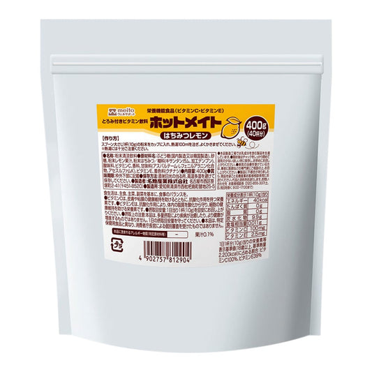 ホットメイト（とろみ付きビタミン飲料）はちみつレモン 1パック（400g入） 1パック(400g入)