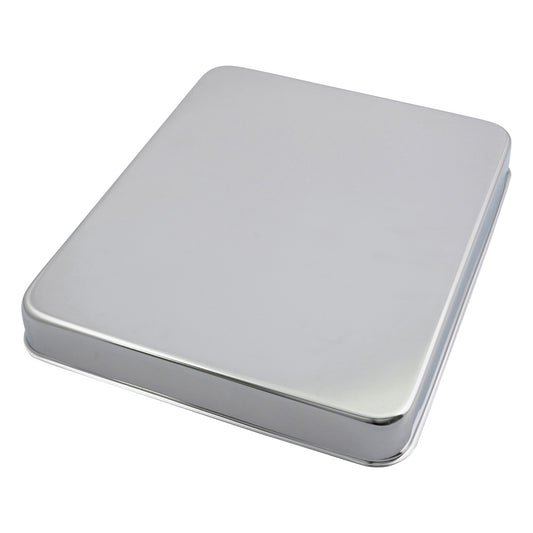 Stainless steel tray (with lid) 330×270×40mm B5 1 piece