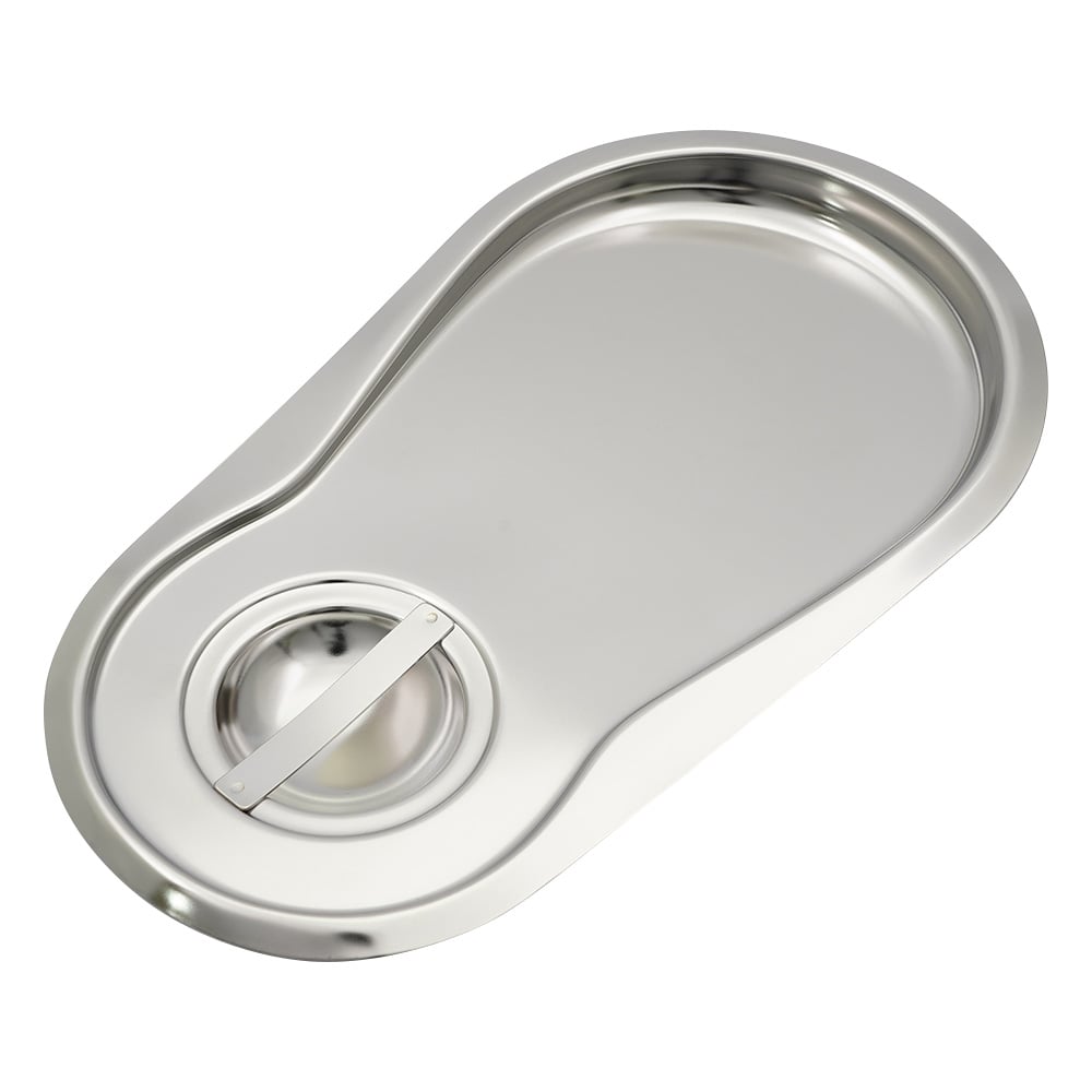 1 x Stainless Steel Toilet Lid (with Handle)