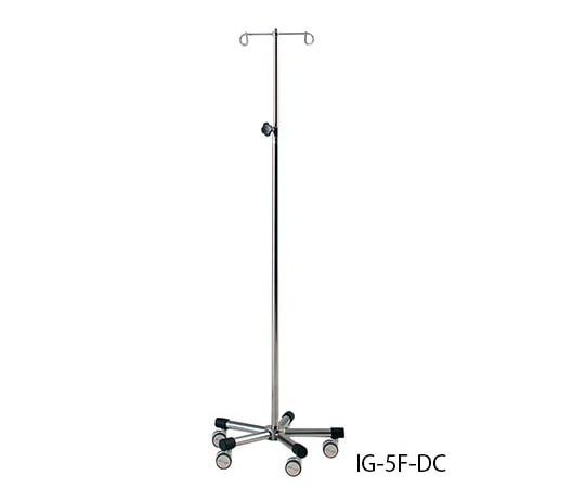 すいすい快適ガードル台(ゴミ除けキャスター仕様) 5輪キャスター　IG-5F-DC 1台