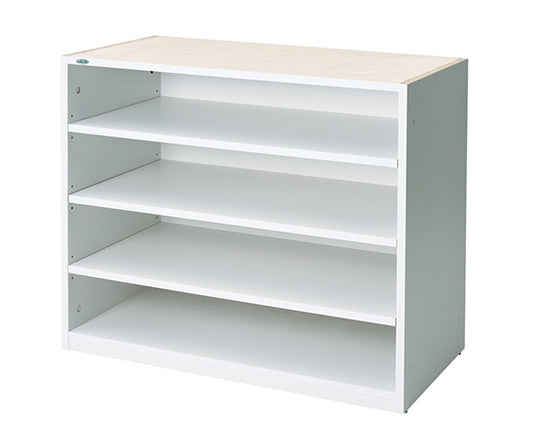 Woody medicine cabinet, open storage for lower shelves (4 shelves) MC-LO 1 unit