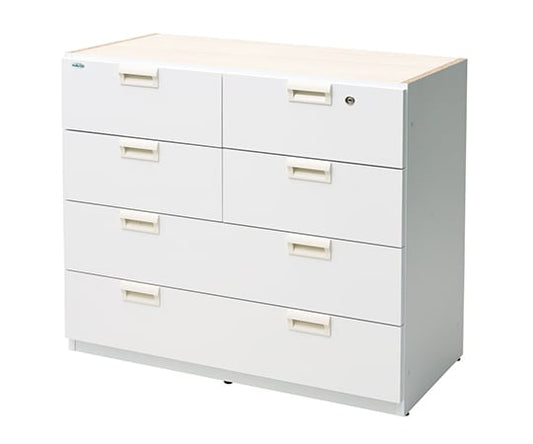 ウッディ薬品棚 下段用 クローズ収納 (4段)　MC-LC 1台