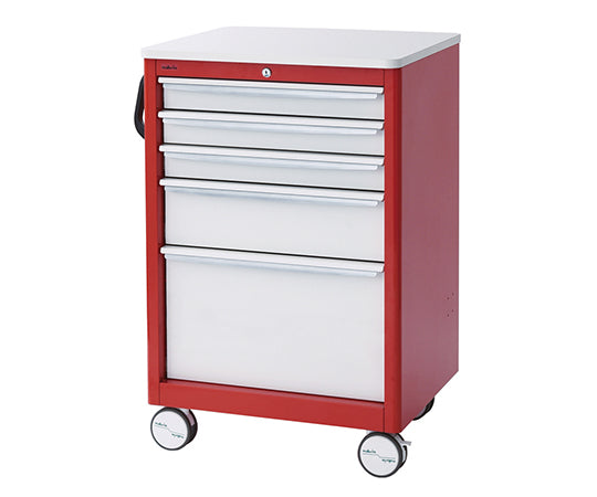 Emergency cart, red, AM930-R, 1 unit