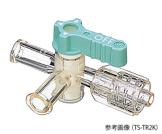 三方活栓 テルフュージョン L型ロック付 180° 緑 1箱（50個入）　TS-TL2K 1箱(50個入)