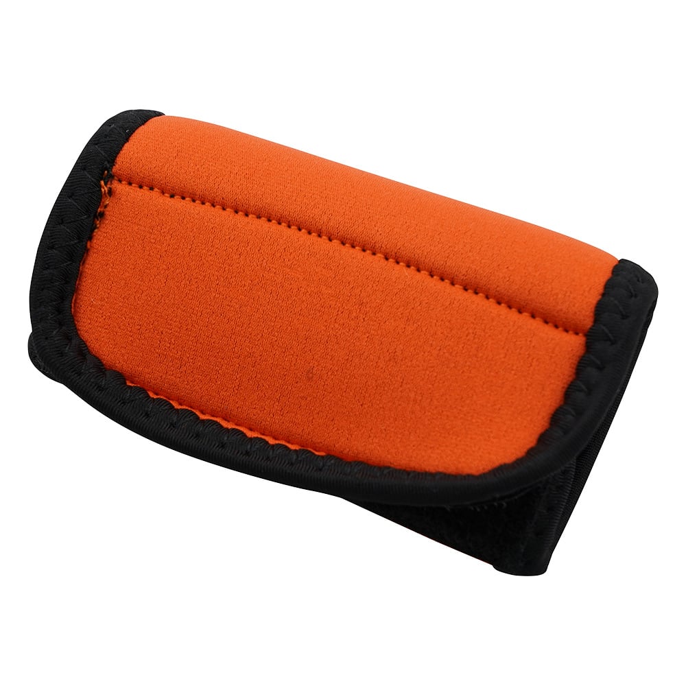 Crutch cushion cover grip cover orange 1 piece