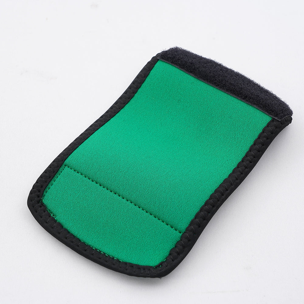 Crutch cushion cover grip cover green 1 piece