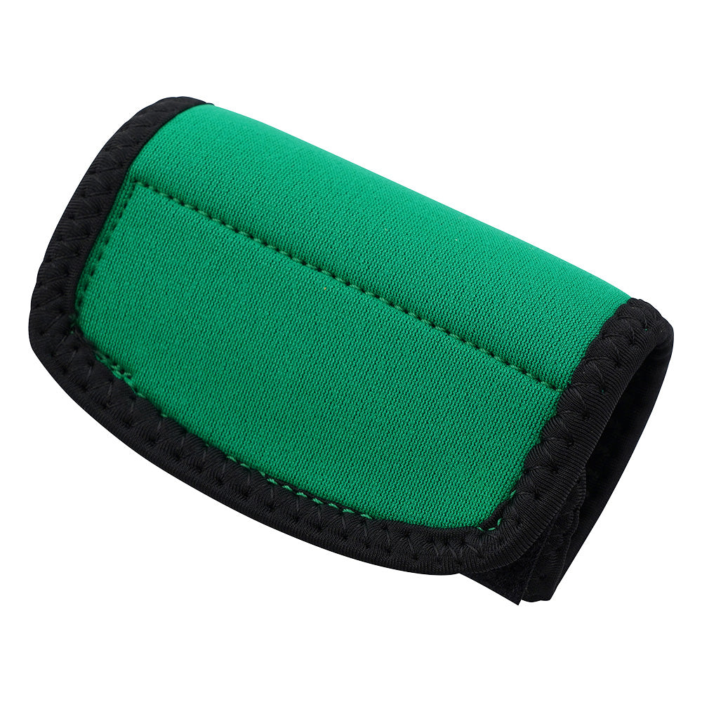 Crutch cushion cover grip cover green 1 piece