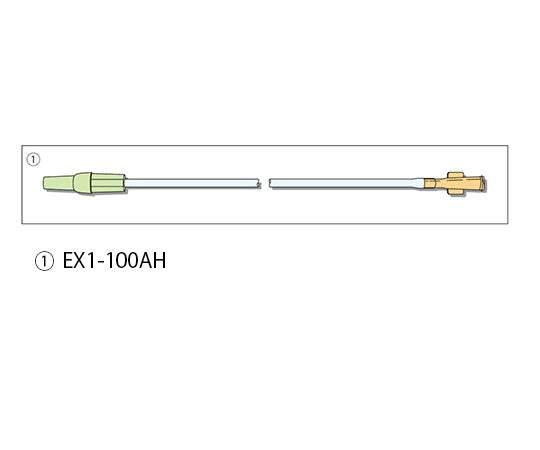 （分割）エクステンションチューブ　1パック（10本入）　EX1-100AH 1パック(10本入)