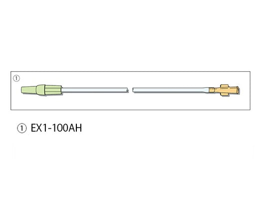 （分割）エクステンションチューブ　1パック（10本入）　EX1-100AH 1パック(10本入)