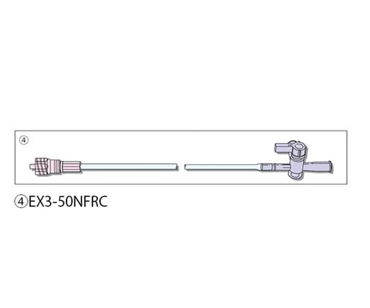 （分割）エクステンションチューブ　1パック（10本入）　EX3-50NFRC 1パック(10本入)