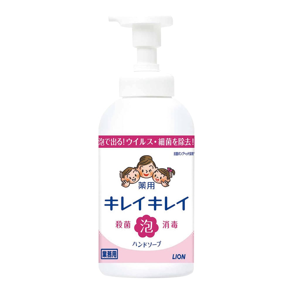 キレイキレイ薬用泡ハンドソープ　550mL　BPGHAL*P 1本