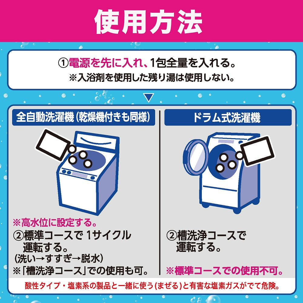 洗浄力 シュワッと洗たく槽クリーナー　90992 1個
