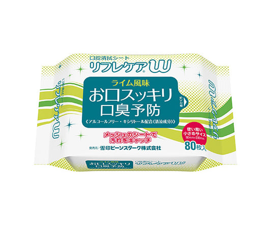 口腔清拭シートリフレケアW ピロータイプ 1パック（80枚入）　KOC2 1パック(80枚入)