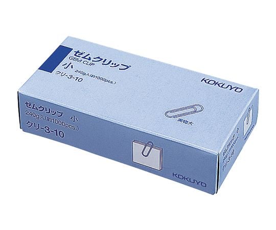 ゼムクリップ 小23mm （約1000本入）　ｸﾘ-3-10 1箱(1000本入)