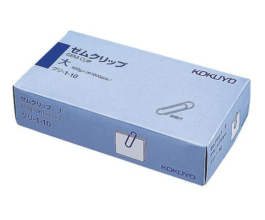 Large paper clips, 28mm (approximately 1000 clips) CLI-1-10, 1 box (1000 clips)