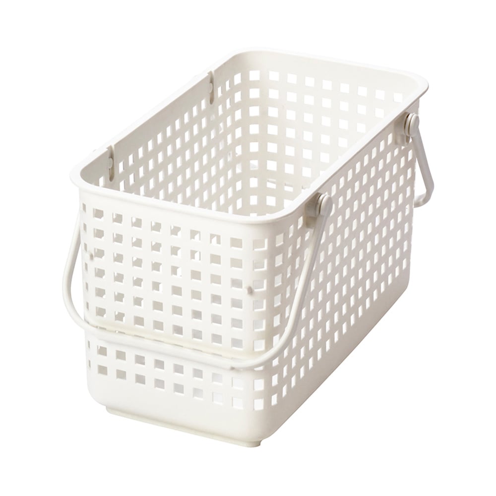 Stacking laundry basket, white, LBB-11C, 1 piece