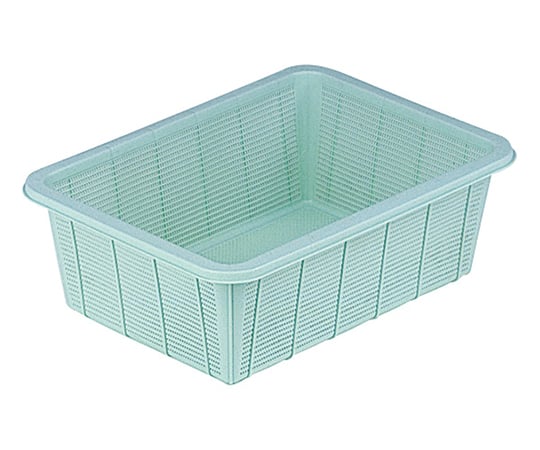 Plastic square basket, deep, small, 1 piece