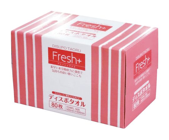 Disposable Towels Spunlace Fresh Plus 1 box (80 sheets) 1 box (80 sheets)