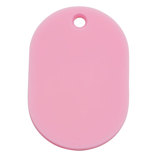 番号札 小（31×45mm） 番号無し ピンク 1組（50枚入） 1組(50枚入)