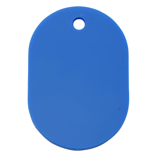 番号札 大（41×60mm） 番号無し ブルー 1組（50枚入） 1組(50枚入)