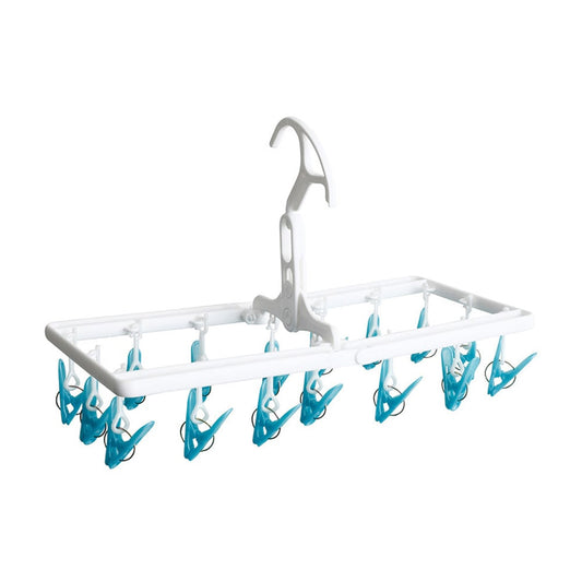 Mini square hanger, blue, 16 pieces, LK401, 1 piece