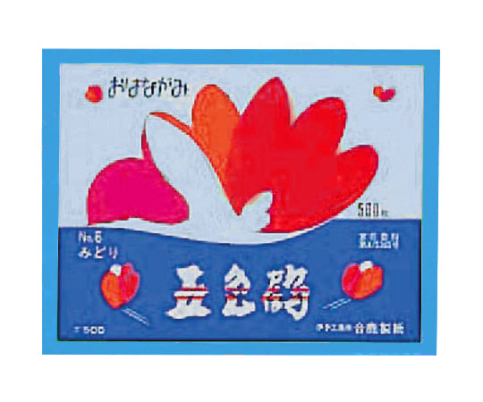 꽃 종이(오색 학) 미즈이로 1권(500장입) GT500-16 1권(500장입)