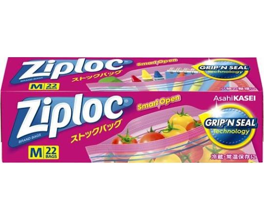 Ziploc Stock Bags, Medium Size, 22 pieces, 1 box (22 pieces)