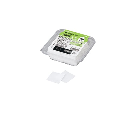 Bescare Alcohol Cotton Pack Type 1 pack (104 sheets) 1 pack (104 sheets)