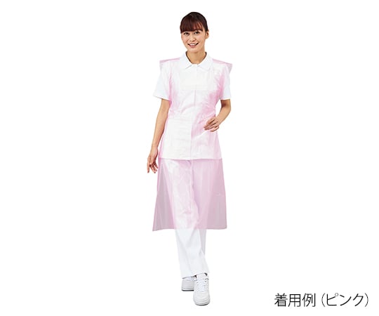 プロシェア業務用エプロン　ピンク　100枚×10箱 1ケース(100枚×10箱入)