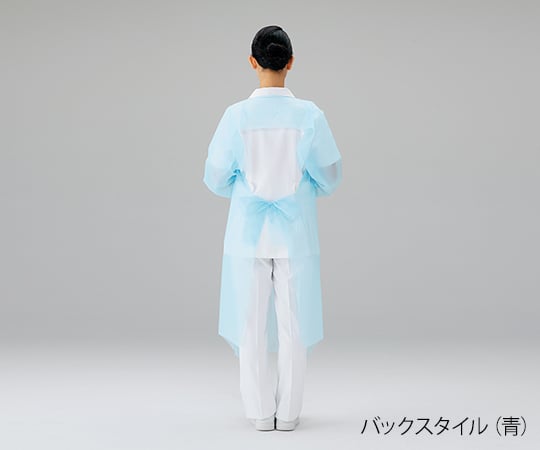 プロシェアエプロン（袖　親指フック）　青　30枚入 1箱(30枚入)