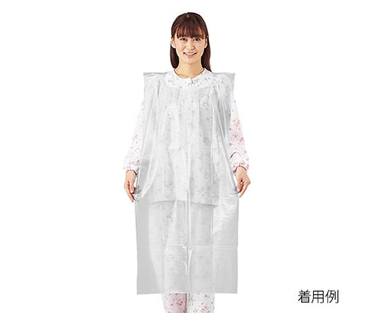 プロシェア食事用PEエプロン　白　50枚入 1箱(50枚入)