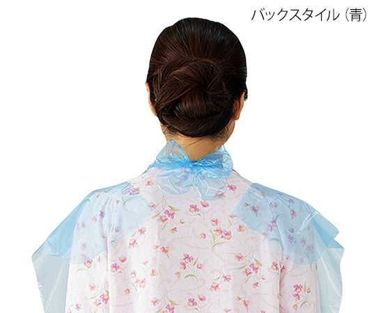 プロシェア食事用PEエプロン　ピンク　　50枚入 1箱(50枚入)