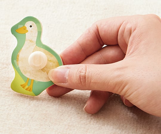 木のパズル　なかよしどうぶつ（木製パズルシリーズ）　813966 1セット