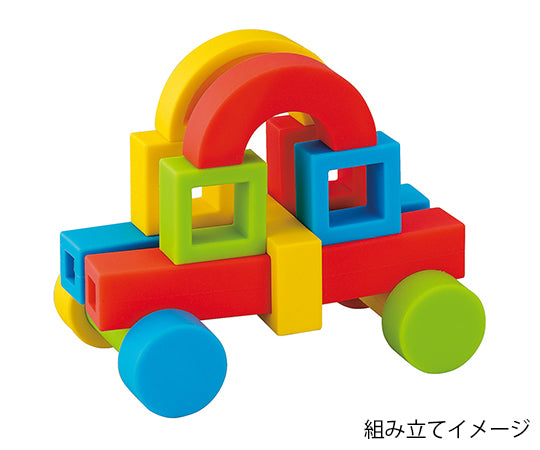 실리콘 블록 세트 (실리콘 장난감 시리즈) 810354 1 세트