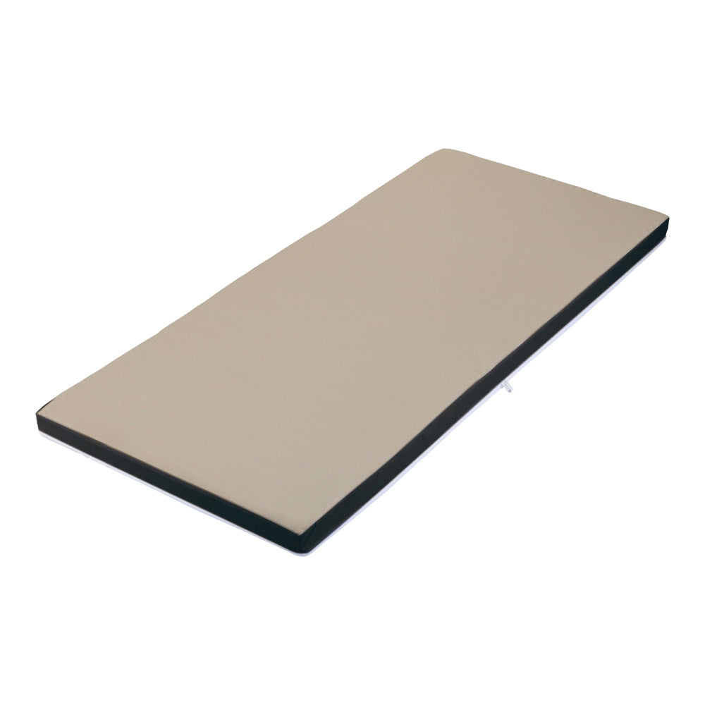 Washable, non-stuffy pressure dispersion mattress (two-layer integrated structure) 1890 x 910 x 80 mm Beige HD-HYBG91 1 set