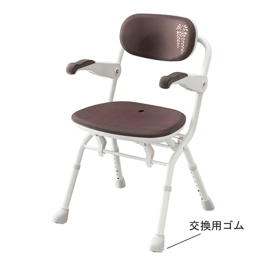 Easy-to-open shower bench leg rubber L with C 2 pieces, without C 2 pieces 592-512 1 box (4 pieces)