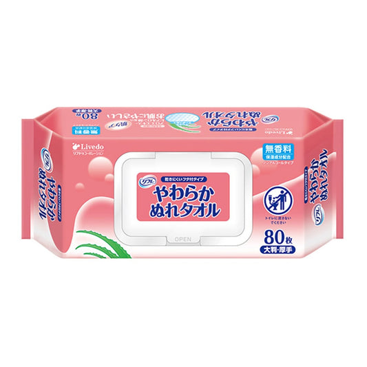 부드러운 젖은 수건 뚜껑 포함 1봉(80장입) 92426 1봉(80장입)