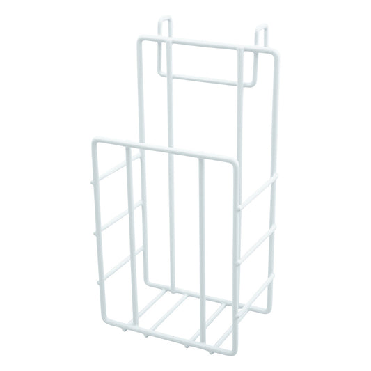 ワゴン用手袋ホルダー　140×87×245　ホワイト 1個
