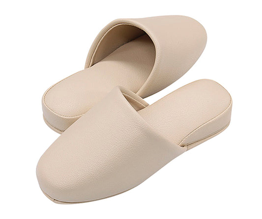 슬리퍼(항균 칼라 텐더) 전폐 타입 베이지 1 다리