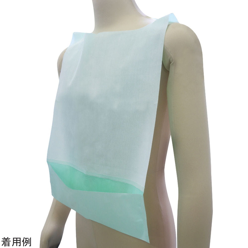 Teicob Disposable Apron with Pockets 1 Box (50 Pieces) AP10 1 Box (50 Pieces)