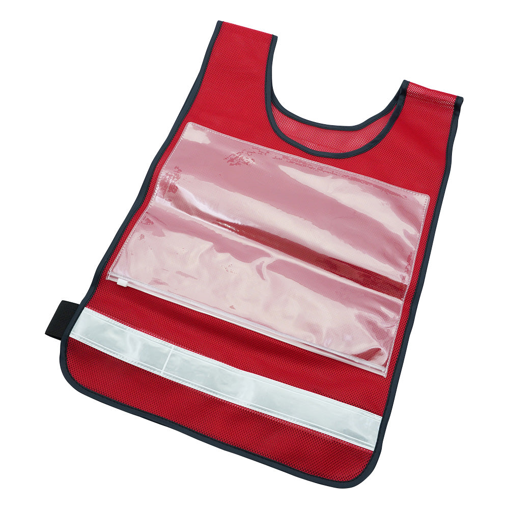 Replacement vest, red, 013-6122, 1 piece