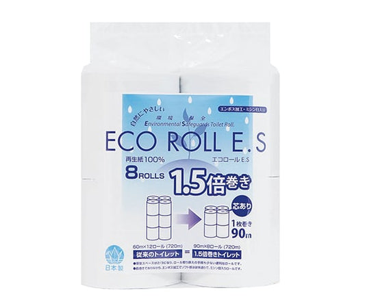 Toilet paper ECO ROLL ES 8 rolls ES90 1 bag (8 rolls)