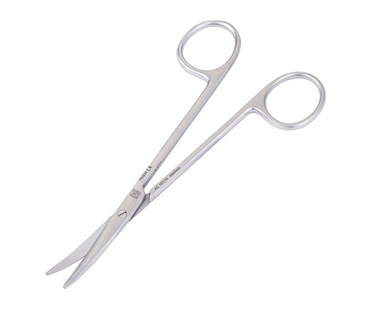 Metzenbaum Scissors, Double-blunt, Curved, 145mm, AC 101/14, 1pc