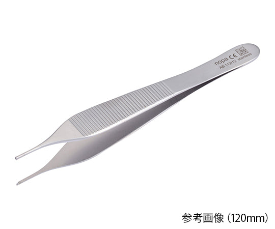 マイクロアドソンピンセット　有鈎　150mm　AB 112/15 1個