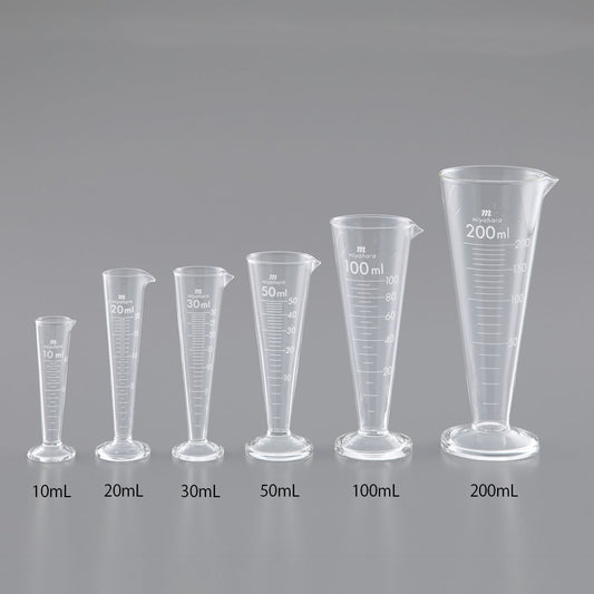 액량계(원추형) 백눈금 50mL mgw50 1개