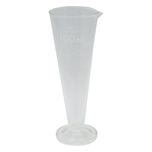액량계(원추형) 백눈금 100mL mgw100 1개