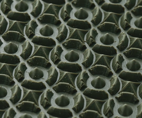 すべりにくいサンダル　安全足進　女性用　フリー　グリーン 1足