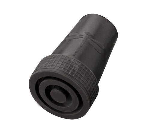 伸縮式ステッキ　愛杖楽スマ　交換用杖先ゴム　ブラック・16mm 1個