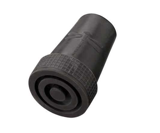 Telescopic walking stick, Aijou Rakusuma, replacement rubber tip for walking stick, black, 16mm, 1 piece